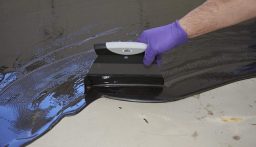 Epoxy Damp Proof Membrane Black Floor Application