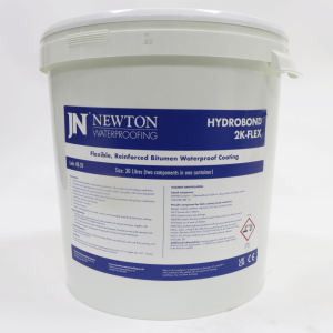 Newton HydroBond 2K-Flex Bitumen Waterproof Coating - 30 Litre