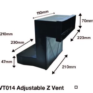 Visqueen Adjustable Z Vent for Gas Venting System