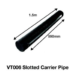 Visqueen Slotted Carrier Pipe for Gas Venting System