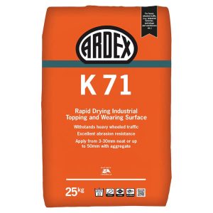 ARDEX K 71 Industrial Topping and Wearing Surface - 25kg