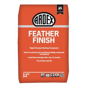 ARDEX Feather Finish Rapid Drying Patching and Smoothing Compound - 11kg Grey